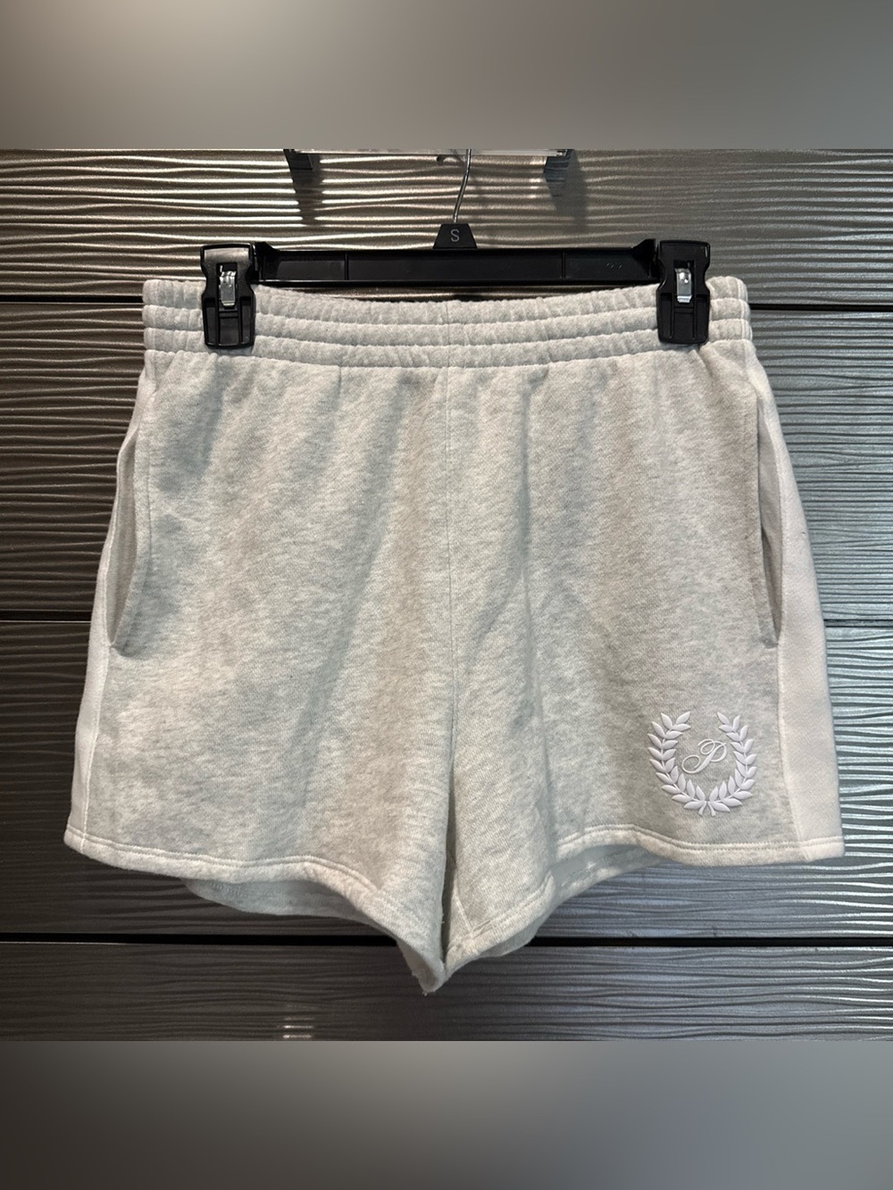 PINK Victoria's Secret Gray Terry Lounge Shorts